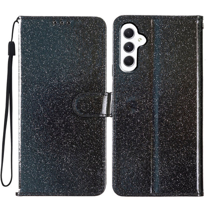 For Samsung Galaxy S24 Ultra S23 FE S22 S23 Women Glitter PU Leather Wallet Case
