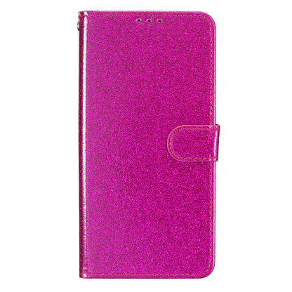 For Samsung Galaxy S24 Ultra S23 FE S22 S23 Women Glitter PU Leather Wallet Case