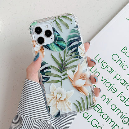 Banana Leaf Watercolor Flowers Are Suitable for Protecting Mobile Phone Cases