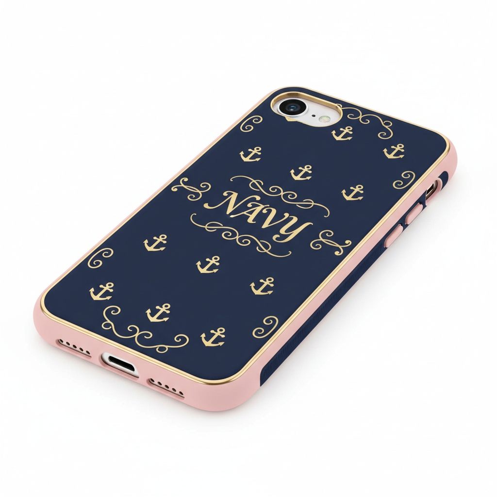 Feminine Navy Phone Case