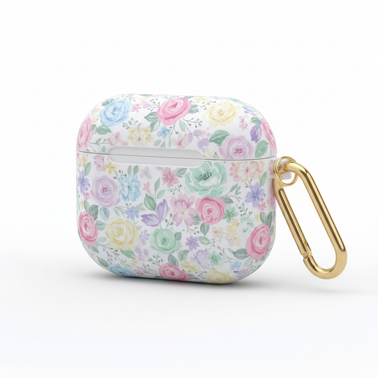 Floral Aesthetic Earbud Case