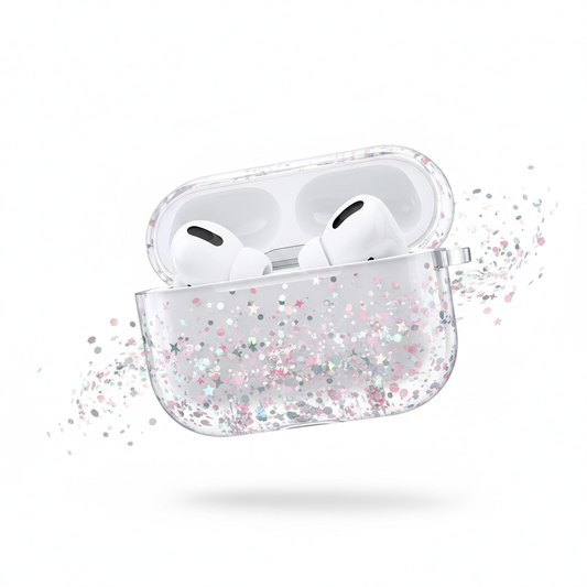 Glitter Liquid Earbud Case