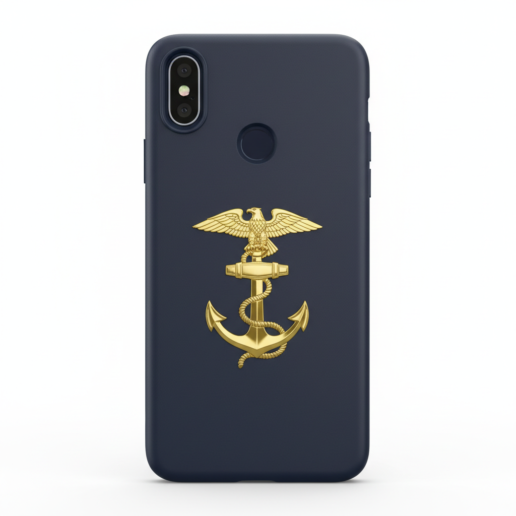 Navy Phone Case